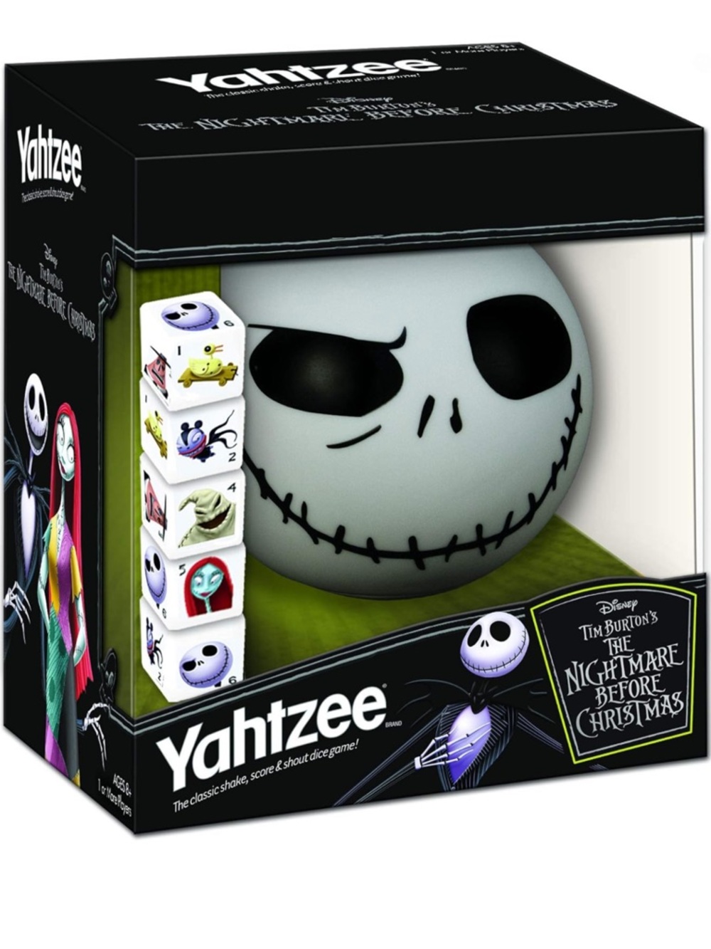 Yahtzee The Nightmare Before Christmas Dice Game